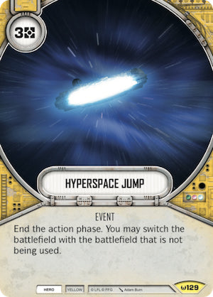 Hyperspace Jump (AWK) Uncommon Star Wars Destiny Fantasy Flight Games   