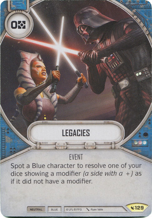 Legacies (LEG) Uncommon Star Wars Destiny Fantasy Flight Games   