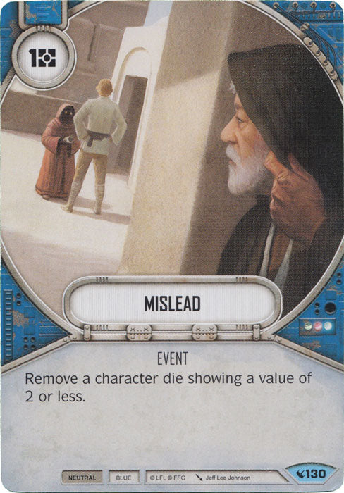Mislead (LEG) Common Star Wars Destiny Fantasy Flight Games   