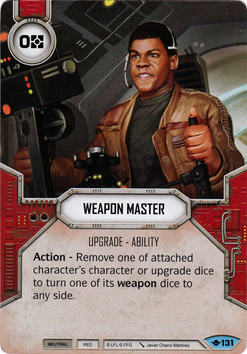 Weapon Master (WOTF) Common Star Wars Destiny Fantasy Flight Games   