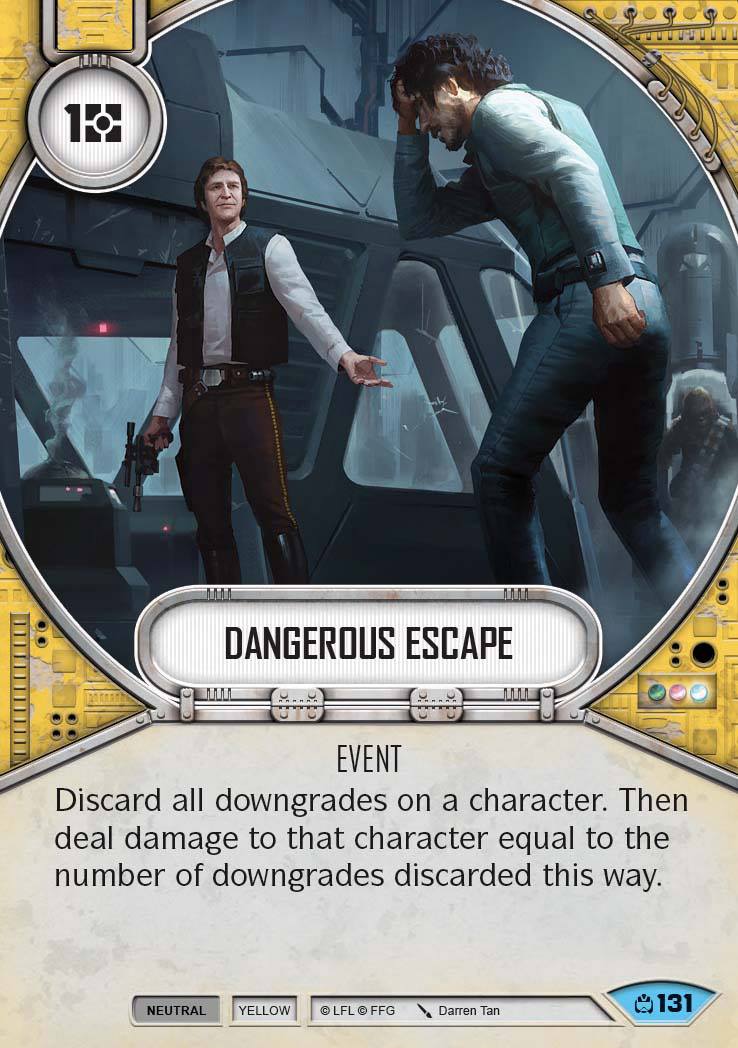Dangerous Escape (CM) Common Star Wars Destiny Fantasy Flight Games   