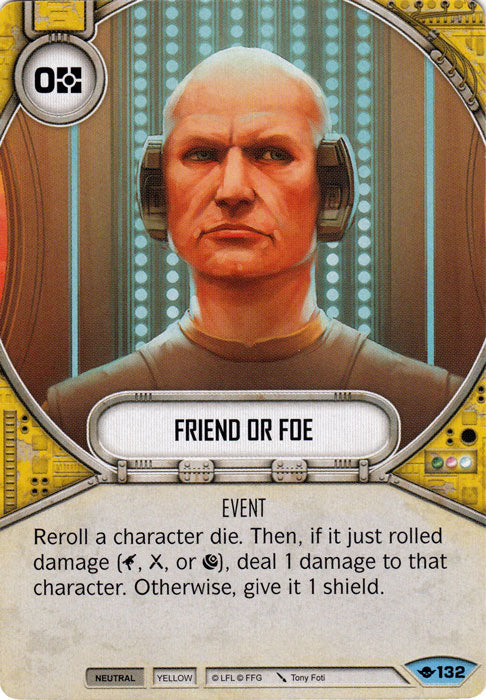 Friend or Foe (WOTF) Common Star Wars Destiny Fantasy Flight Games   