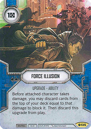 Force Illusion (SoR) Uncommon Star Wars Destiny Fantasy Flight Games   