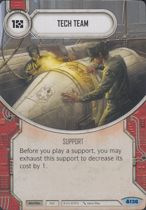 Tech Team (CONV) Common Star Wars Destiny Fantasy Flight Games   