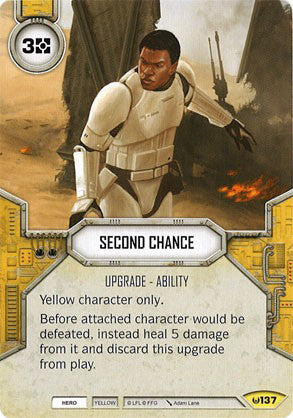 Second Chance (AWK) Uncommon Star Wars Destiny Fantasy Flight Games   