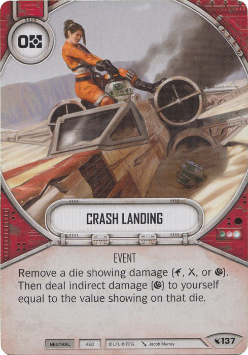 Crash Landing (LEG) Starter Star Wars Destiny Fantasy Flight Games   