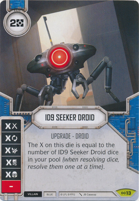 ID9 Seeker Droid (EAW) Rare Star Wars Destiny Fantasy Flight Games   