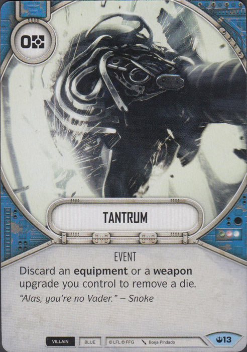 Tantrum (SOH) Common Star Wars Destiny Fantasy Flight Games   