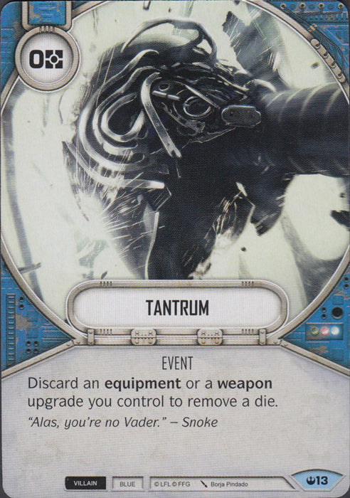 Star Wars Destiny Tantrum (SOH) Common