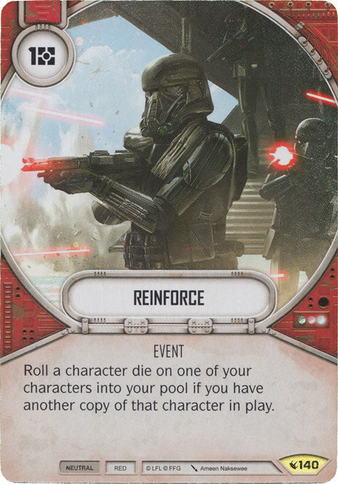 Reinforce (LEG) Uncommon Star Wars Destiny Fantasy Flight Games   