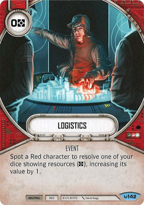 Logistics (AWK) Common Star Wars Destiny Fantasy Flight Games   