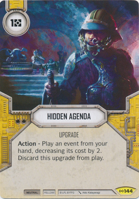 Hidden Agenda (EAW) Uncommon Star Wars Destiny Fantasy Flight Games   