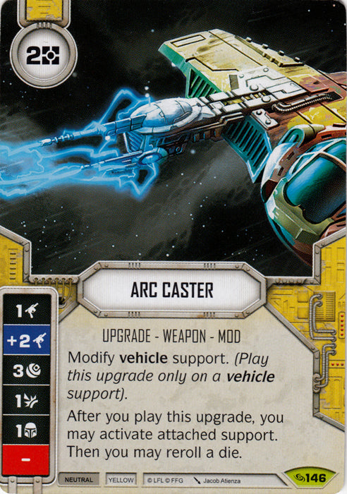 Arc Caster (ATG) Rare Star Wars Destiny Fantasy Flight Games   