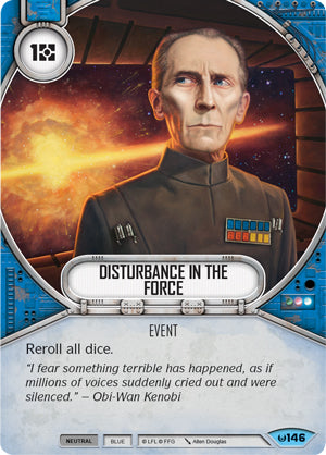 Disturbance in the Force (AWK) Common Star Wars Destiny Fantasy Flight Games   