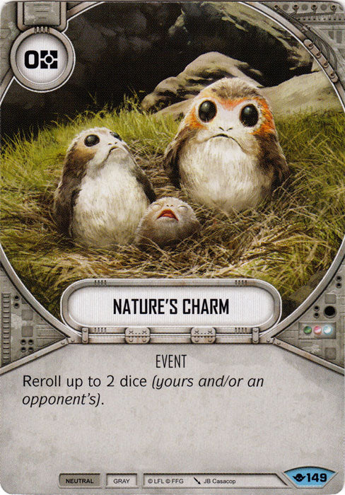 Nature's Charm (WOTF) Common Star Wars Destiny Fantasy Flight Games   