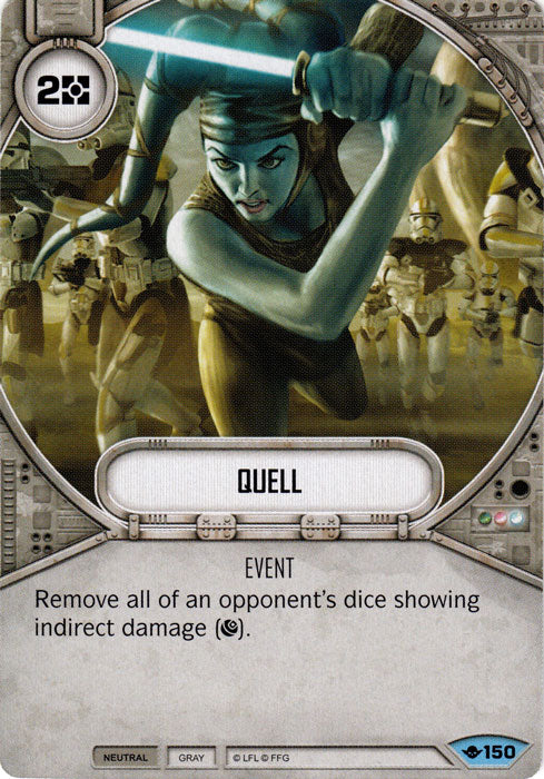 Quell (WOTF) Common Star Wars Destiny Fantasy Flight Games   