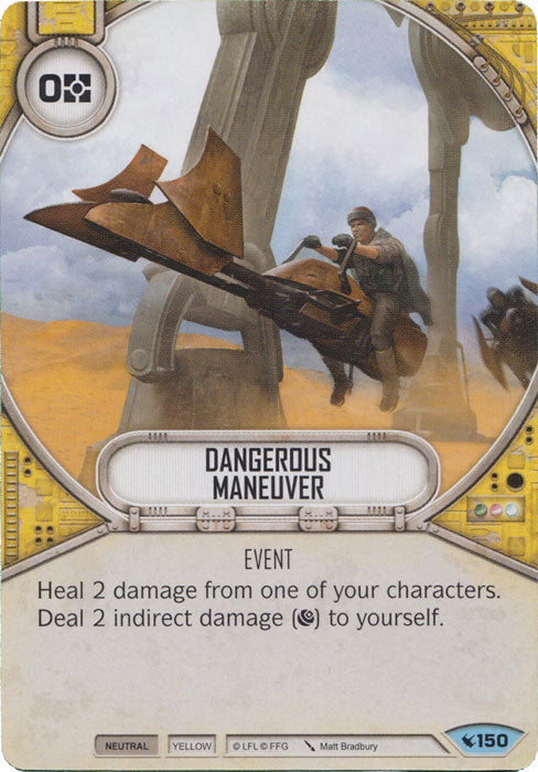 Dangerous Maneuver (LEG) Common Star Wars Destiny Fantasy Flight Games   
