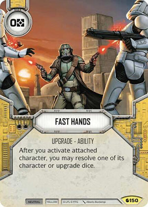 Star Wars Destiny Fast Hands (SoR) Uncommon