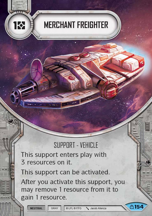 Merchant Freighter (CM) Common Star Wars Destiny Fantasy Flight Games   