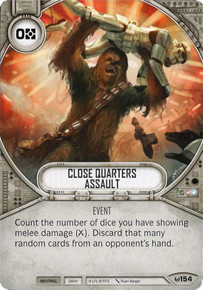 Close Quarters Assault (AWK) Starter Star Wars Destiny Fantasy Flight Games   