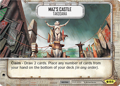 Maz's Castle - Takodana (SoR) Uncommon Star Wars Destiny Fantasy Flight Games   