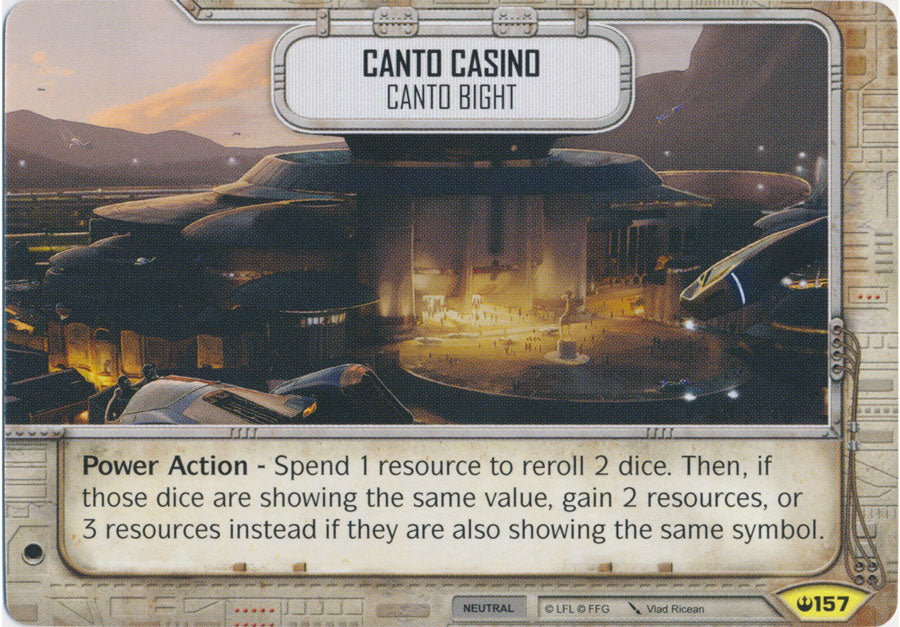 Canto Casino - Canto Bight (SOH) Uncommon Star Wars Destiny Fantasy Flight Games   