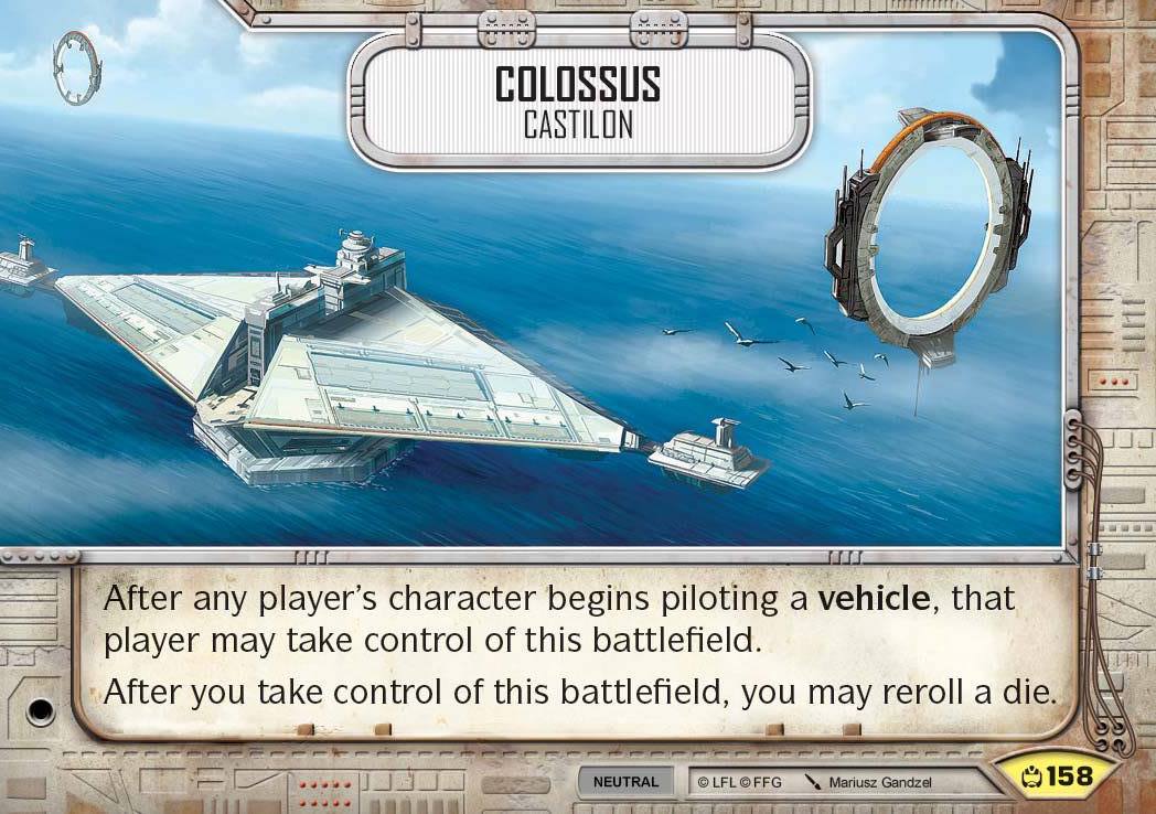 Colossus - Castilon (CM) Uncommon Star Wars Destiny Fantasy Flight Games   