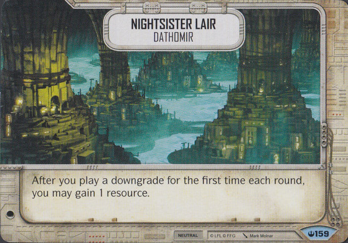 Nightsister Lair - Dathomir (SOH) Common Star Wars Destiny Fantasy Flight Games   