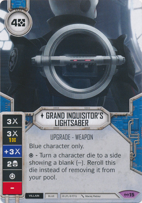 Grand Inquisitor's Lightsaber (EAW) Legendary Star Wars Destiny Fantasy Flight Games   