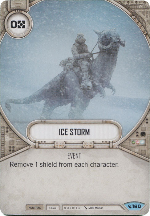 Ice Storm (LEG) Common Star Wars Destiny Fantasy Flight Games   