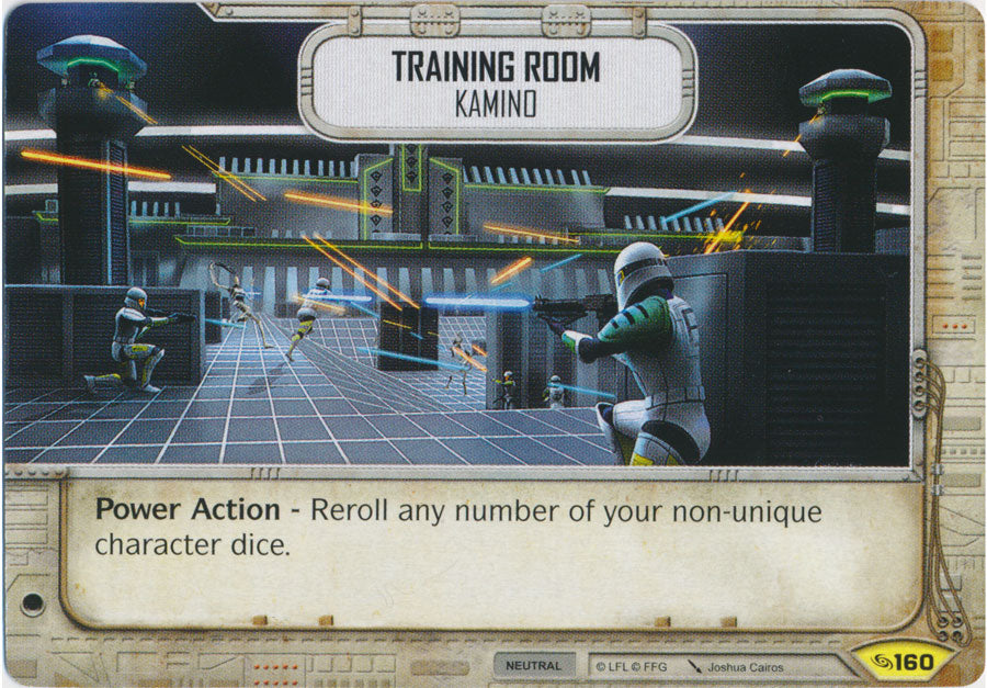 Training Room - Kamino (ATG) Uncommon Star Wars Destiny Fantasy Flight Games   