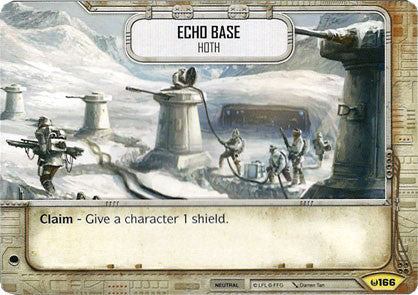 Echo Base - Hoth (AWK) Uncommon Star Wars Destiny Fantasy Flight Games   