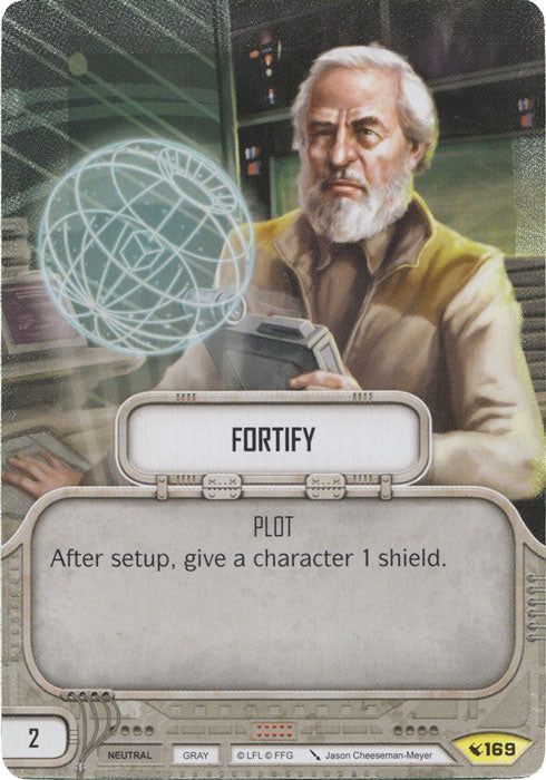 Fortify (LEG) Uncommon Star Wars Destiny Fantasy Flight Games   