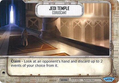 Jedi Temple - Coruscant (AWK) Common Star Wars Destiny Fantasy Flight Games   