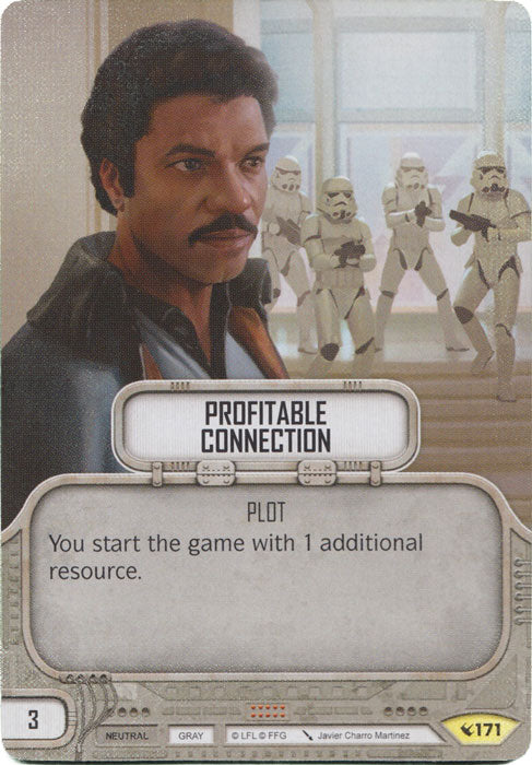 Profitable Connection (LEG) Uncommon Star Wars Destiny Fantasy Flight Games   