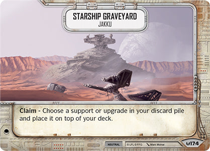 Starship Graveyard - Jakku (AWK) Starter Star Wars Destiny Fantasy Flight Games   