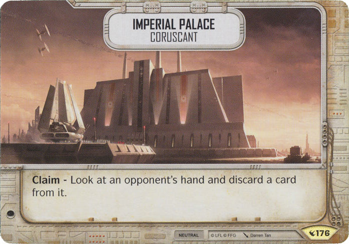 Imperial Palace - Coruscant (LEG) Uncommon Star Wars Destiny Fantasy Flight Games   