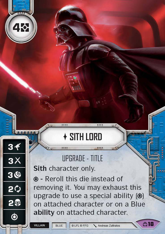 Sith Lord (CM) Legendary Star Wars Destiny Fantasy Flight Games   