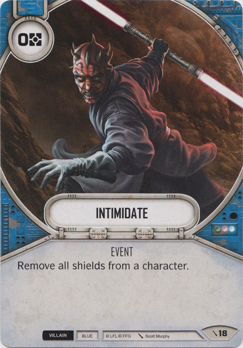 Intimidate (2PG) Starter Star Wars Destiny Fantasy Flight Games   