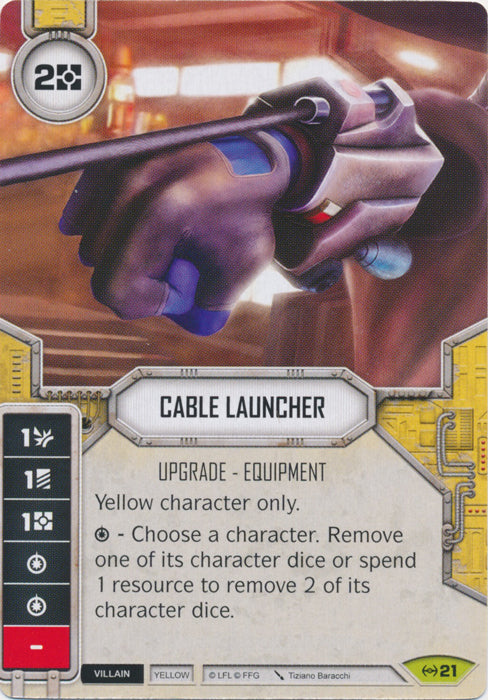 Cable Launcher (EAW) Rare Star Wars Destiny Fantasy Flight Games   