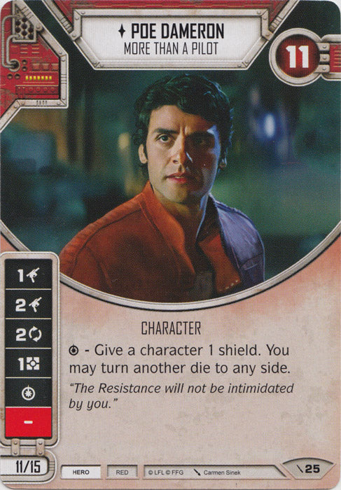 Poe Dameron - More Than A Pilot (2PG) Starter Star Wars Destiny Fantasy Flight Games   