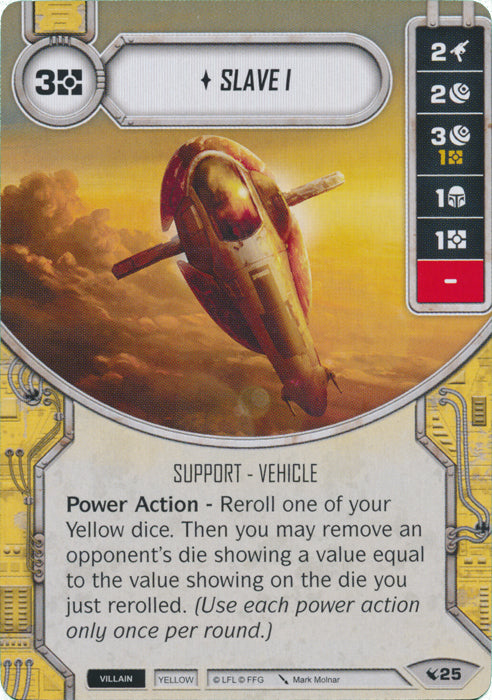 Slave 1 (LEG) Starter Star Wars Destiny Fantasy Flight Games   