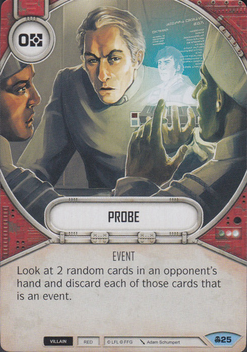 Probe (CONV) Common Star Wars Destiny Fantasy Flight Games   