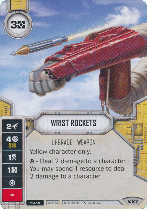 Wrist Rockets (LEG) Starter Star Wars Destiny Fantasy Flight Games   