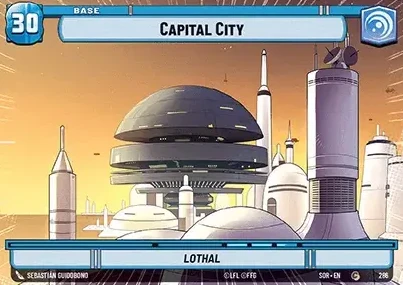 Capital City - Lothal (SOR) Common Star Wars Unlimited Fantasy Flight Games Hyperspace Non-Foil 