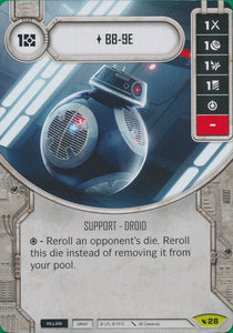 Star Wars Destiny BB-9E (LEG) Rare