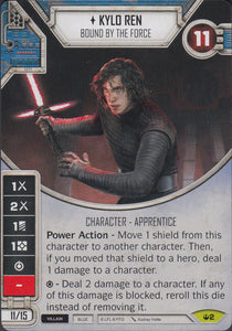 Star Wars Destiny Kylo Ren - Bound By The Force (SOH) Rare