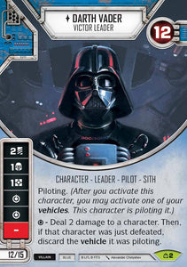 Star Wars Destiny Darth Vader - Victor Leader (CM) Rare