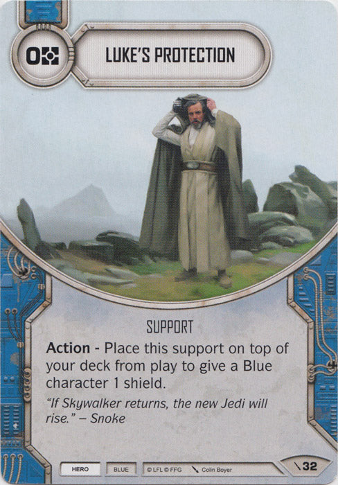 Luke's Protection (2PG) Starter Star Wars Destiny Fantasy Flight Games   