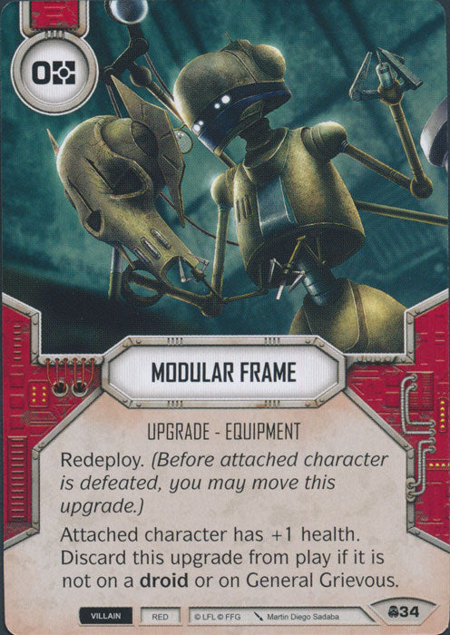 Modular Frame (CONV) Starter Star Wars Destiny Fantasy Flight Games   